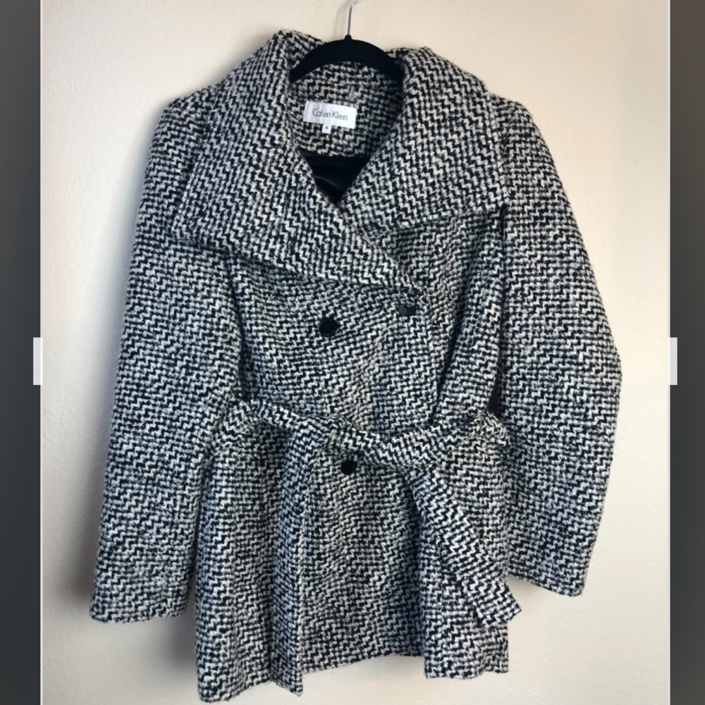 Calvin Klein Wool Blend Coat